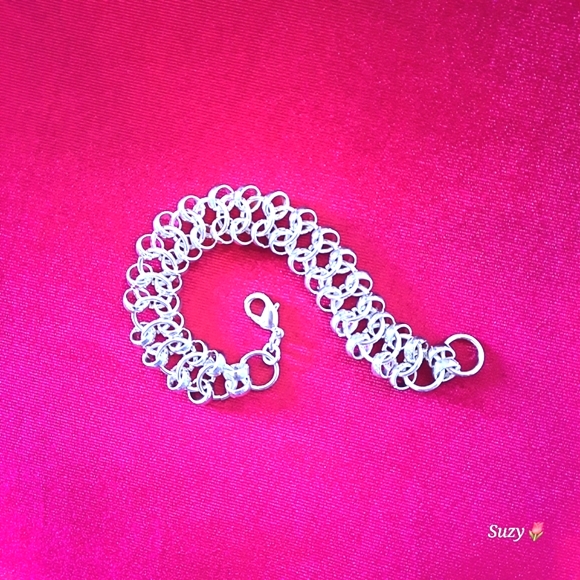 SILVER Chain Bracelet - Picture 1 of 10
